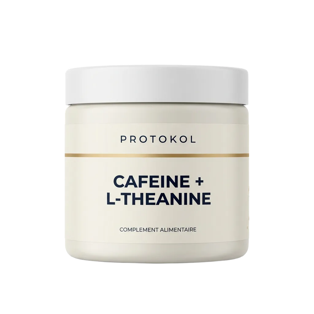 Caféine 100 mg + L-théanine 200 mg